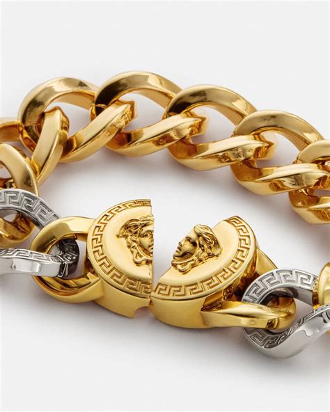 bratara versace barbati|Bratari Versace Versace Medusa Chain Bracelet Barbati.